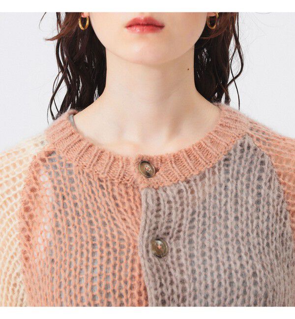 BEAMSBOY「モヘア クレイジー カーディガン」|ニット・セーター|