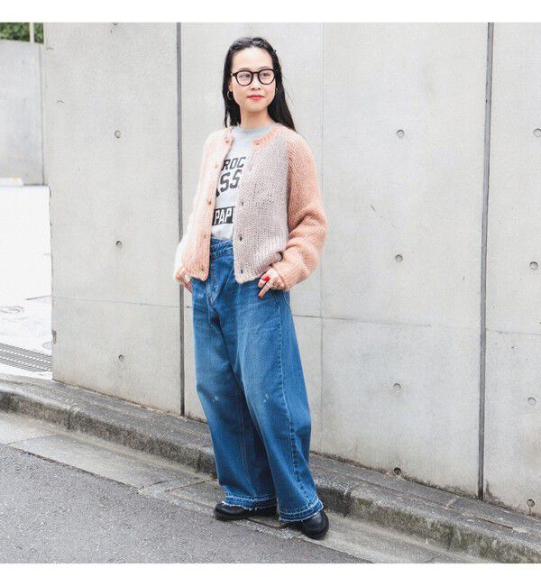 BEAMSBOY「モヘア クレイジー カーディガン」|ニット・セーター|