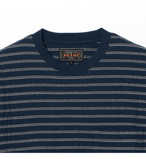 BEAMS PLUS「Pocket Tee Jacquard」|Tシャツ・カットソー|