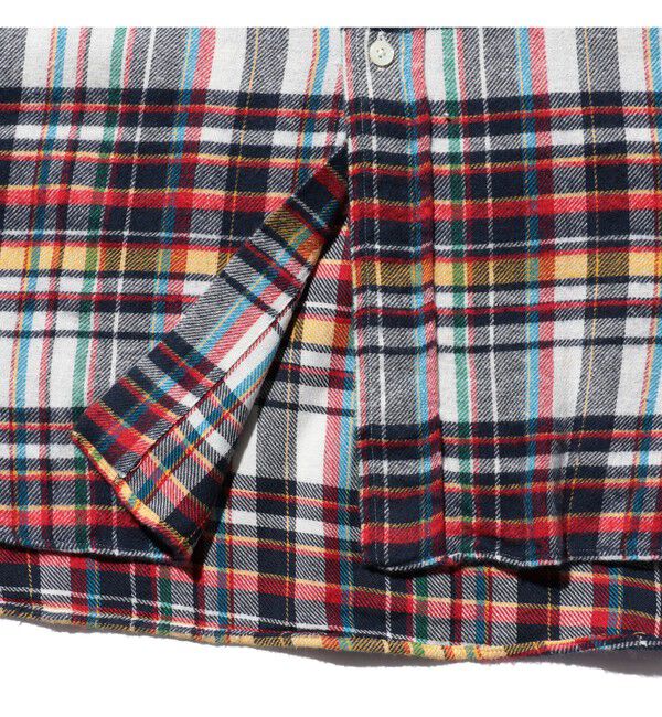 BEAMS PLUS「B.D. Classic-fit Indian flannel Plaid」|シャツ・ブラウス|