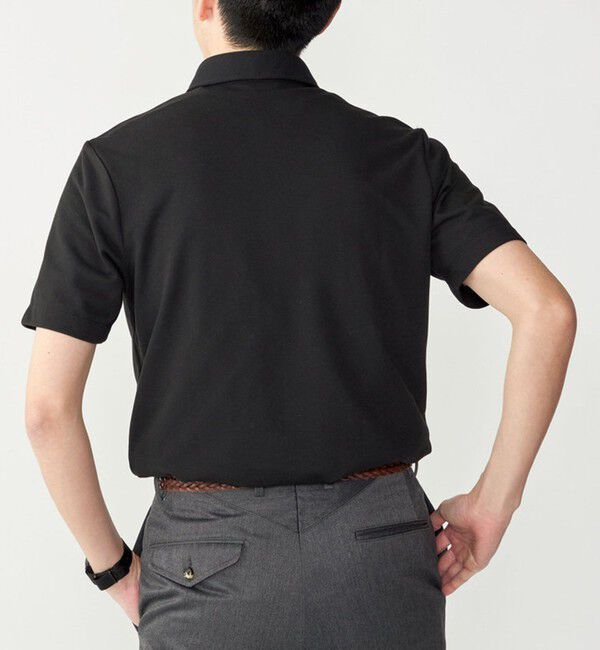 SHIPS「【WEB限定】SHIPS: 吸水速乾・UVケア Drymix（R）ワンポイントロゴ ボタンダウン ポロシャツ」|ポロシャツ|