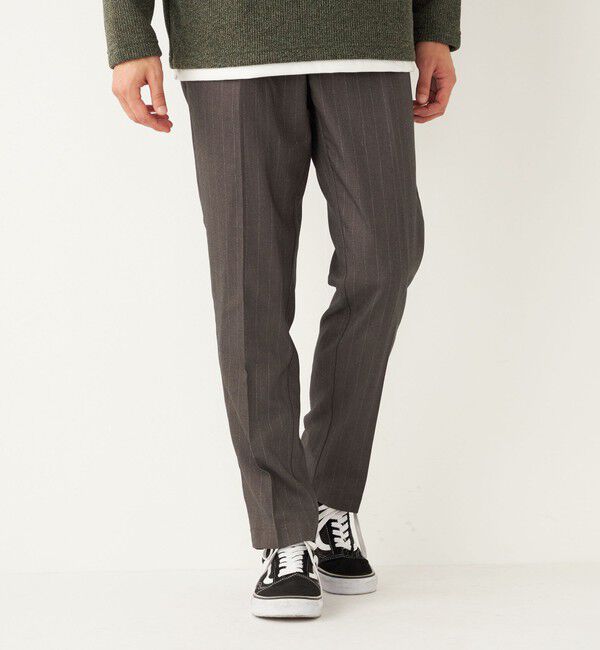 SHIPS Colors 「SHIPS Colors: イージー スラックス パンツ」|スラックス|ダークグレー