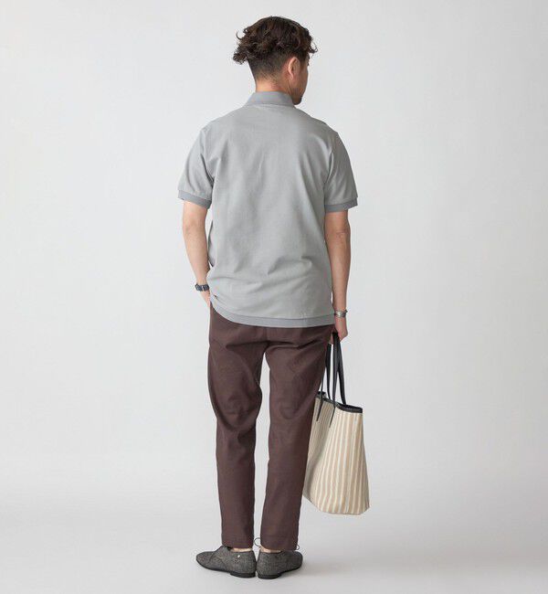 SHIPS「【SHIPS別注】LACOSTE: クラシック ニットリブ ポロシャツ」|ポロシャツ|