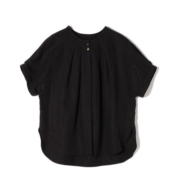 SHIPS for women「【WEB限定】〈洗濯機可能〉麻混 フロント タック ドルマン ブラウス」|シャツ・ブラウス|