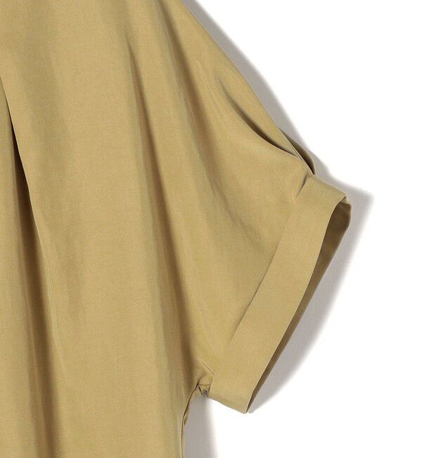 SHIPS for women「【WEB限定】〈洗濯機可能〉麻混 フロント タック ドルマン ブラウス」|シャツ・ブラウス|