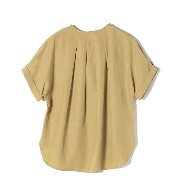 SHIPS for women「【WEB限定】〈洗濯機可能〉麻混 フロント タック ドルマン ブラウス」|シャツ・ブラウス|