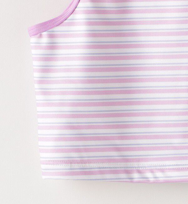 SHIPS KIDS「SHIPS KIDS:130～150cm / アメスリ ボーダー セパレート スイム ウェア」|コンビネゾン|