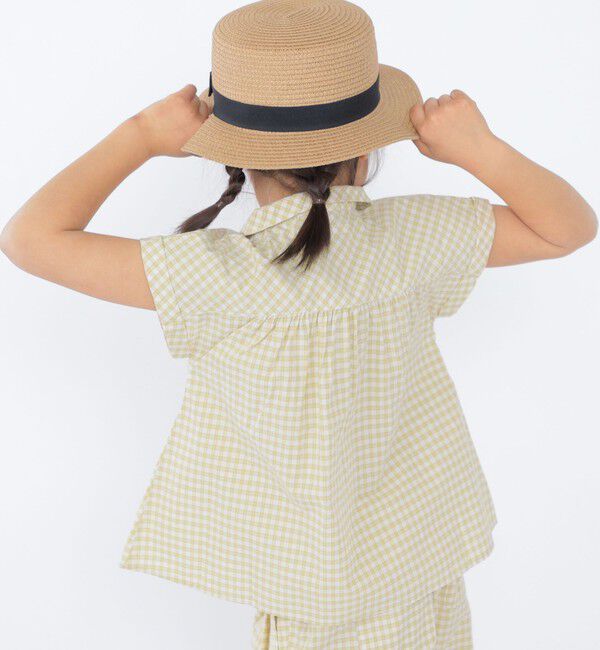 SHIPS KIDS「SHIPS KIDS:100～130cm / ワイド 半袖 シャツ」|シャツ・ブラウス|
