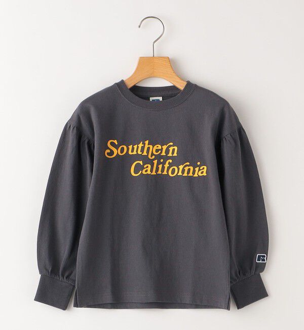 SHIPS KIDS「【SHIPS KIDS別注】RUSSELL ATHLETIC:100～150cm / 長袖 TEE」|Tシャツ・カットソー|