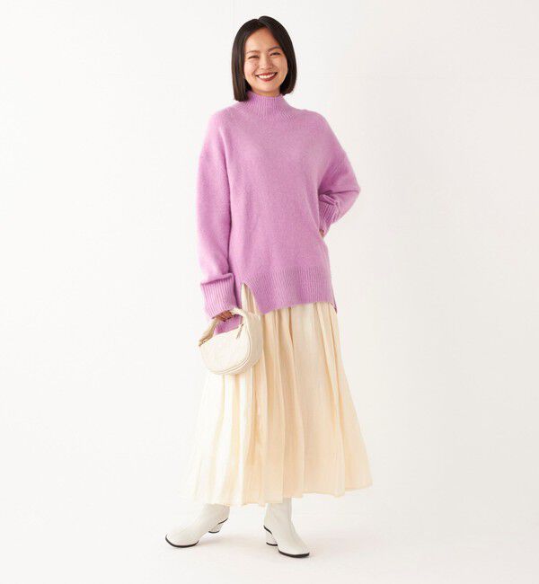 SHIPS Colors 「SHIPS Colors:〈洗濯機可能〉シャイニー ギャザー スカート」|スカート|