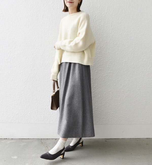 SHIPS any「SHIPS any:〈洗濯機可能〉ウールライク キュロット パンツ」|その他|