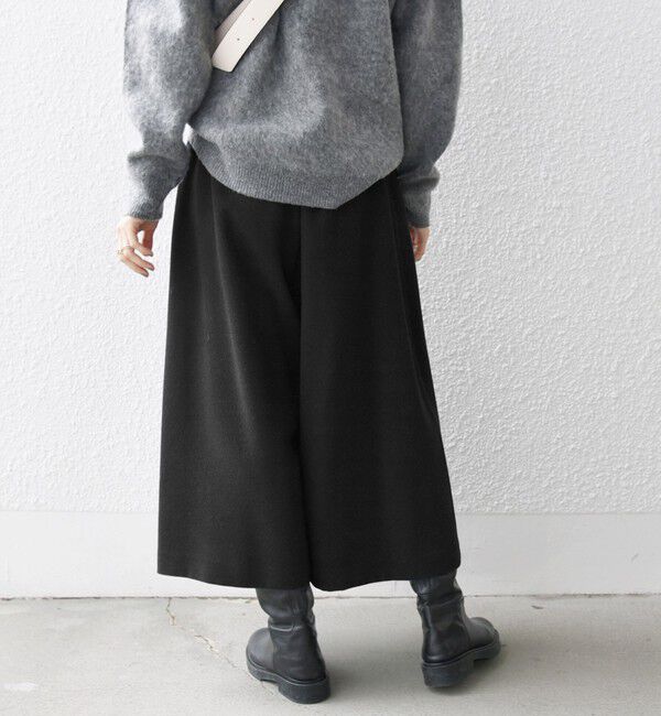 SHIPS any「SHIPS any:〈洗濯機可能〉ウールライク キュロット パンツ」|その他|