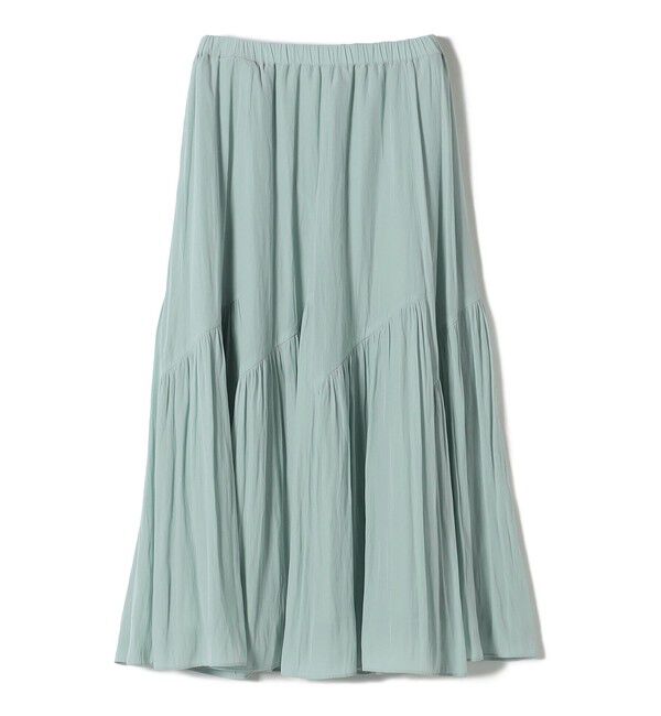 SHIPS for women「〈手洗い可能〉割繊 バイアス 切替 フレア スカート 24SS ◇」|スカート|