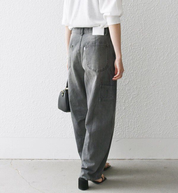 SHIPS any「《一部追加予約》SHIPS any:〈洗濯機可能〉コクーンペインター デニムパンツ［SHIPS any DENIM］」|デニム|