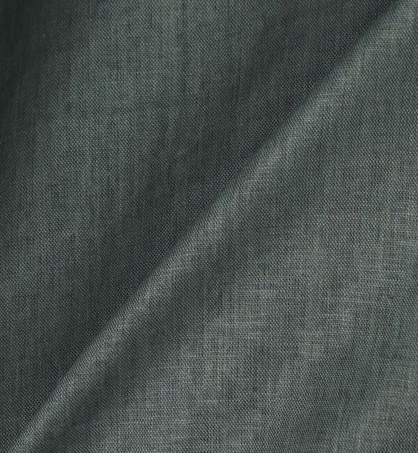 SHIPS for women「* 〈手洗い可能〉リネン レーヨン コーティング スタンド カラー ジップ ブルゾン 24SS ◇」|ブルゾン・スタジャン|