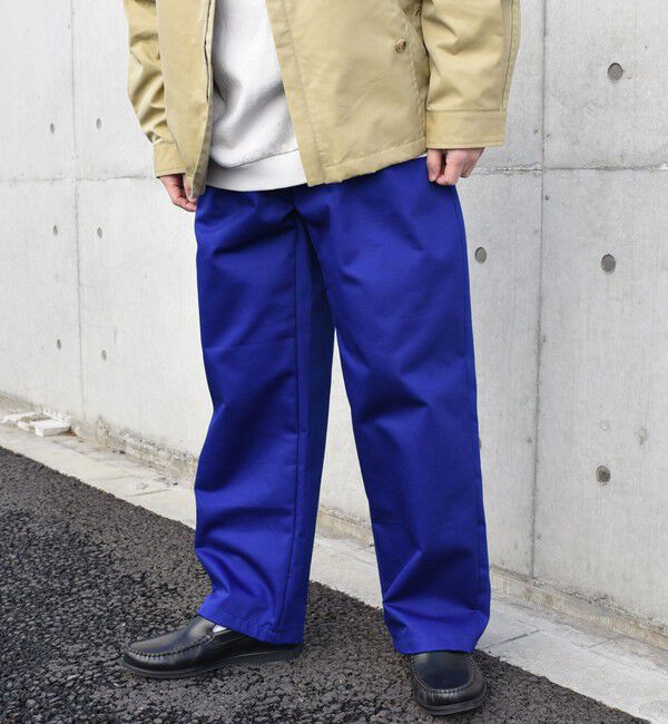 SHIPS any「【SHIPS any別注】 HELLO FOX: コットン ミリタリー イージーパンツ (セットアップ対応)◇」|その他|