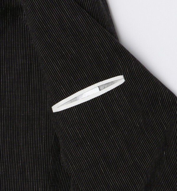 SHIPS「【SHIPS別注】Errico Formicola: リネン ピンストライプ ジャケット」|テーラードジャケット|