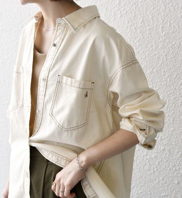 SHIPS any「SHIPS any: デニム ポケット シャツ［SHIPS any DENIM］」|シャツ・ブラウス|
