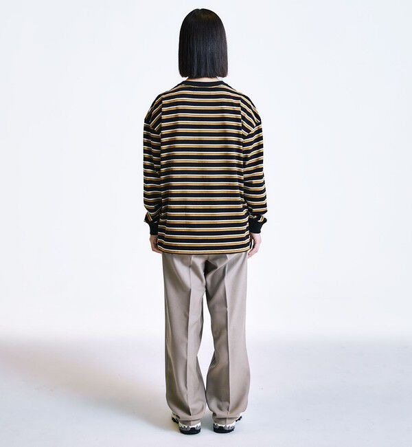 SHIPS「City Ambient Products: 2プリーツ ワイド テーパード スラックス」|スラックス|