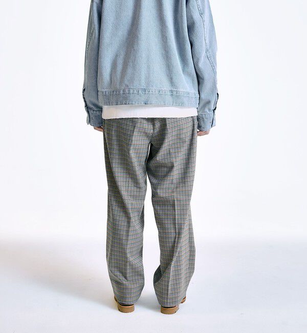 SHIPS「City Ambient Products: 2プリーツ ワイド テーパード スラックス」|スラックス|