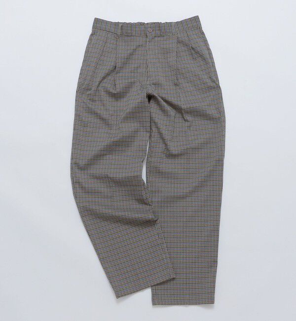 SHIPS「City Ambient Products: 2プリーツ ワイド テーパード スラックス」|スラックス|