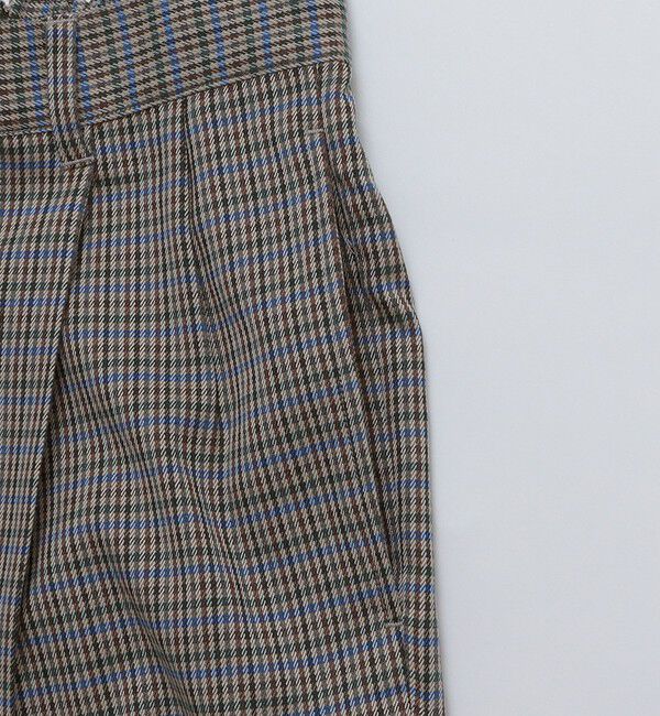 SHIPS「City Ambient Products: 2プリーツ ワイド テーパード スラックス」|スラックス|