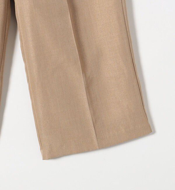 quaranciel「quaranciel:〈洗濯機可能〉ウーステッド イージー ワイドパンツ（セットアップ対応）」|スラックス|