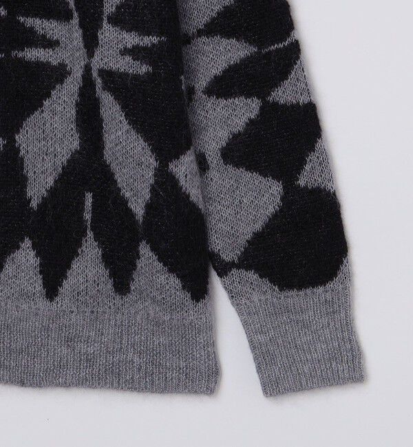 SHIPS「NOMA t.d.: JACQUARD DIAMOND CARDIGAN」|カーディガン|