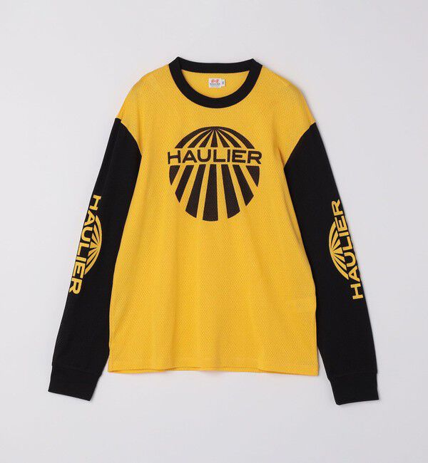 SHIPS「HAULIER: CANYON LONG SLEEVE TEE」|Tシャツ・カットソー|イエロー