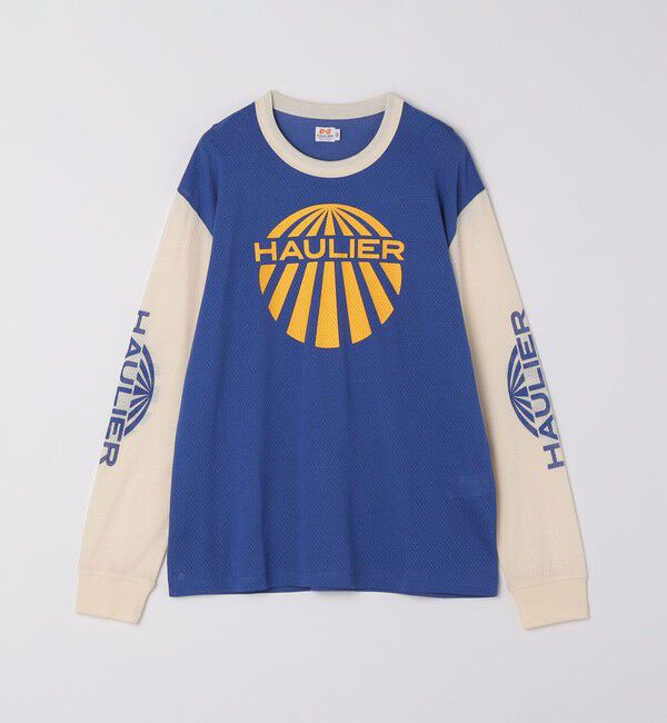 SHIPS「HAULIER: CANYON LONG SLEEVE TEE」|Tシャツ・カットソー|ブルー