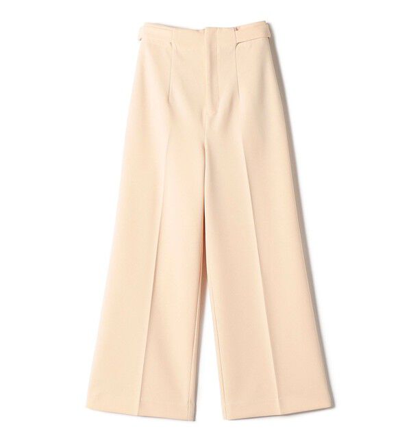 SHIPS Colors 「SHIPS Colors:〈手洗い可能/セットアップ対応可〉ストレッチ ジョーゼット ワイドパンツ」|その他|