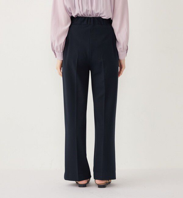 SHIPS Colors 「SHIPS Colors:〈手洗い可能/セットアップ対応可〉ストレッチ ジョーゼット ワイドパンツ」|その他|