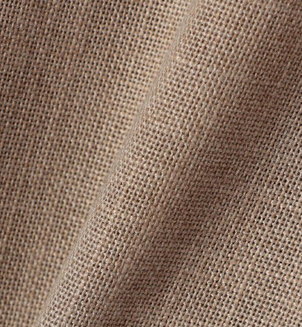 SHIPS for women「〈手洗い可能〉Asami 麻調合繊 ショート ジレ」|ベスト・ジレ|