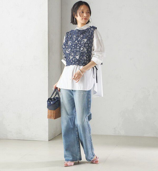 SHIPS for women「【SHIPS別注】Heriter: 50th ANNIV バテンパーツ ベスト」|ベスト・ジレ|