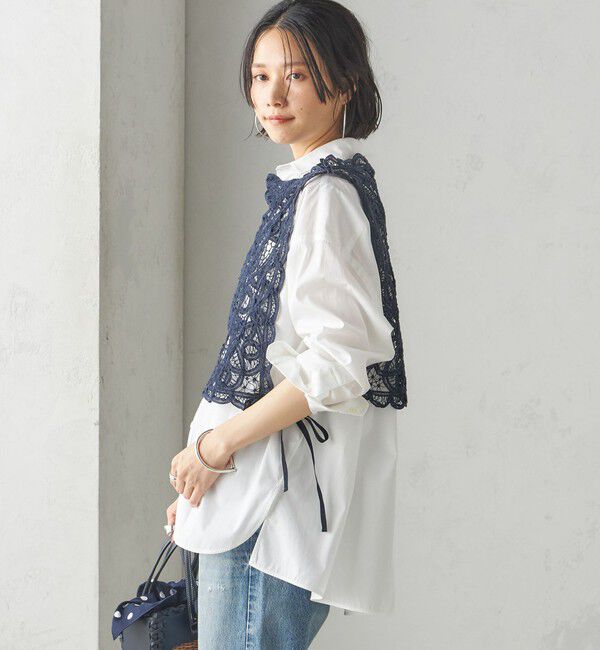 SHIPS for women「【SHIPS別注】Heriter: 50th ANNIV バテンパーツ ベスト」|ベスト・ジレ|