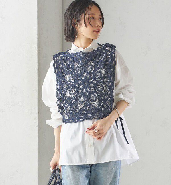 SHIPS for women「【SHIPS別注】Heriter: 50th ANNIV バテンパーツ ベスト」|ベスト・ジレ|