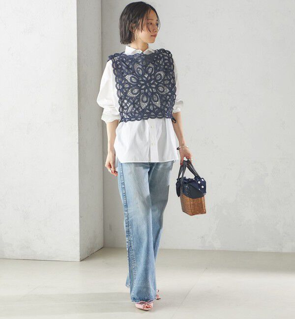 SHIPS for women「【SHIPS別注】Heriter: 50th ANNIV バテンパーツ ベスト」|ベスト・ジレ|