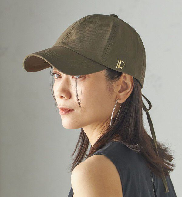 SHIPS for women「Revis.:〈UVカット/撥水〉リボン キャップ」|キャップ・キャスケット|
