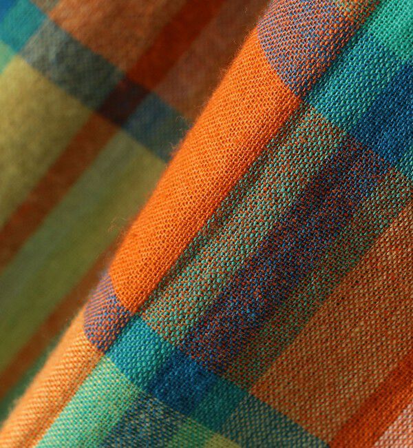 SHIPS any「SHIPS any:〈洗濯機可能〉マドラス チェック タック フレア パンツ」|その他|