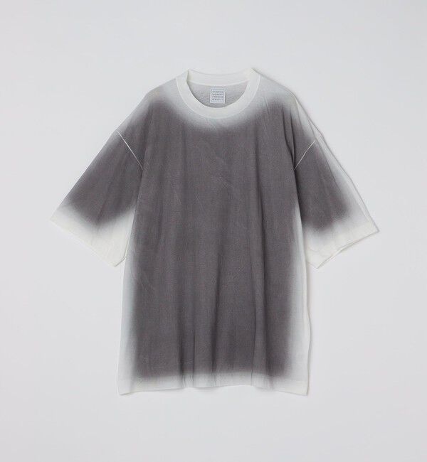 SHIPS「GP/GS/GP: フェード プリント クルーネック Tシャツ」|Tシャツ・カットソー|ダークグレー