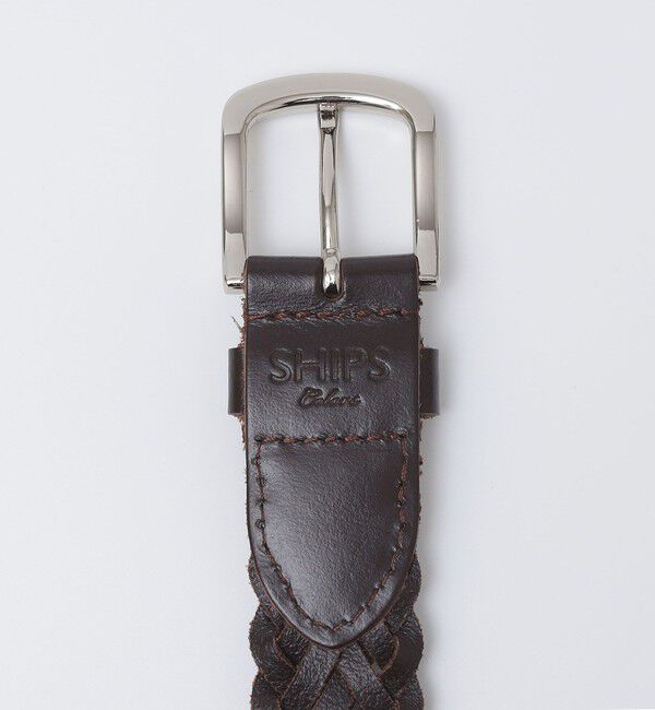 SHIPS Colors 「SHIPS Colors:レザー メッシュ ベルト◇」|ベルト|