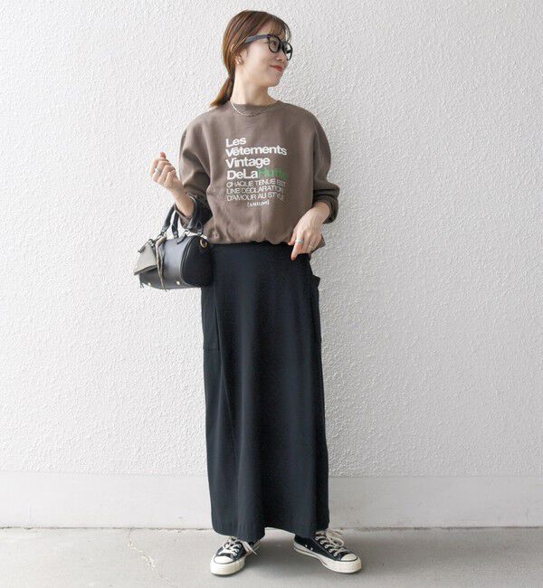 SHIPS any「【SHIPS any別注】La Hutte:〈洗濯機可能〉裏起毛 クルーネック スウェット 25AW」|スウェット・ジャージ|