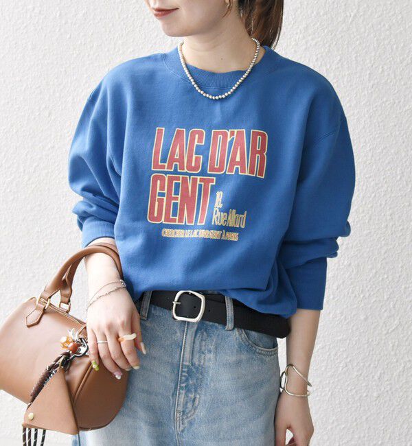 SHIPS any「【SHIPS any別注】La Hutte:〈洗濯機可能〉裏起毛 クルーネック スウェット 25AW」|スウェット・ジャージ|
