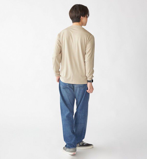 SHIPS「【WEB限定】SHIPS: ポンチ モックネック ロングスリーブ Tシャツ」|Tシャツ・カットソー|