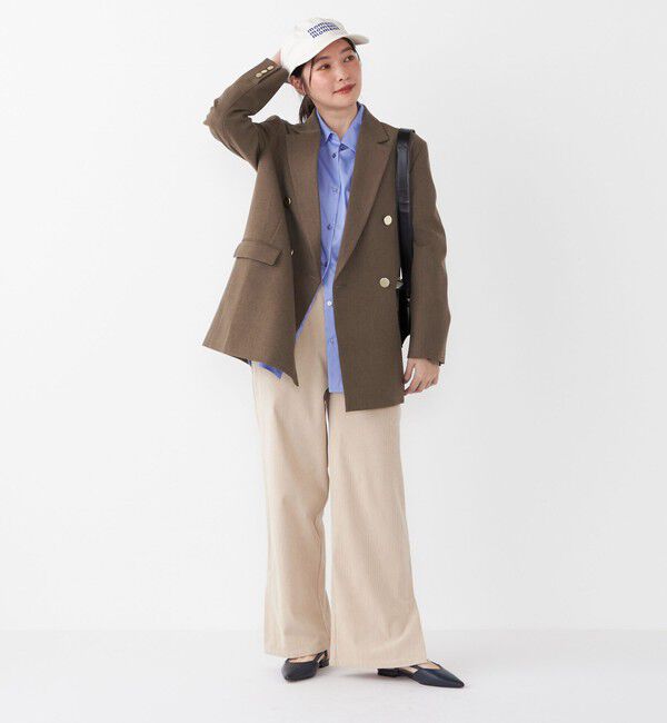 SHIPS Colors 「SHIPS Colors:〈手洗い可能〉カット コーデュロイ ゴム パンツ◇」|その他|