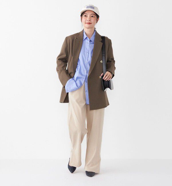 SHIPS Colors 「SHIPS Colors:〈手洗い可能〉カット コーデュロイ ゴム パンツ◇」|その他|