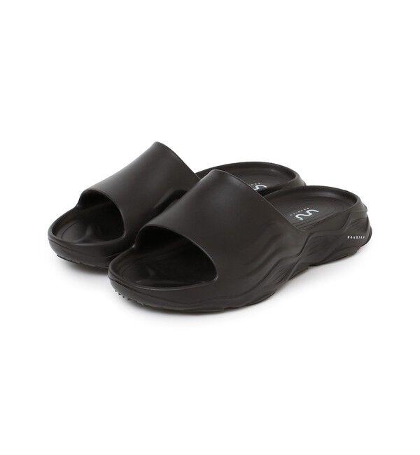 SHIPS any「Doubleu: ULTRA SPORTY SLIDE MBL ZERO EVA スライド サンダル」|サンダル|ブラック