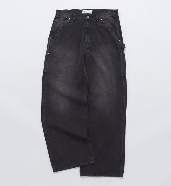 SHIPS「City Ambient Products: ウォッシュ ダック バギー ワーク パンツ」|その他|ブラック