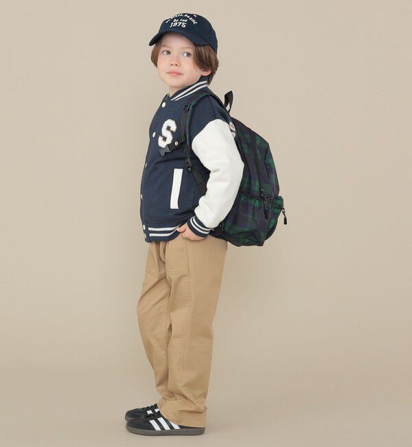 SHIPS KIDS「SHIPS KIDS:50th ANNIV チェック デイ パック M」|リュック|