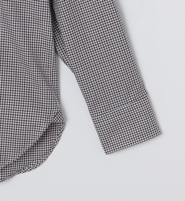SHIPS「GUY ROVER: ギンガムチェック ワイドカラー シャツ」|シャツ・ブラウス|